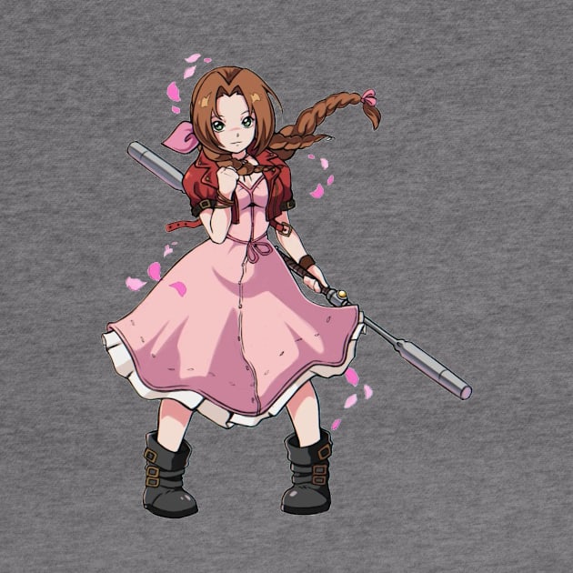 aerith by fancy ghost